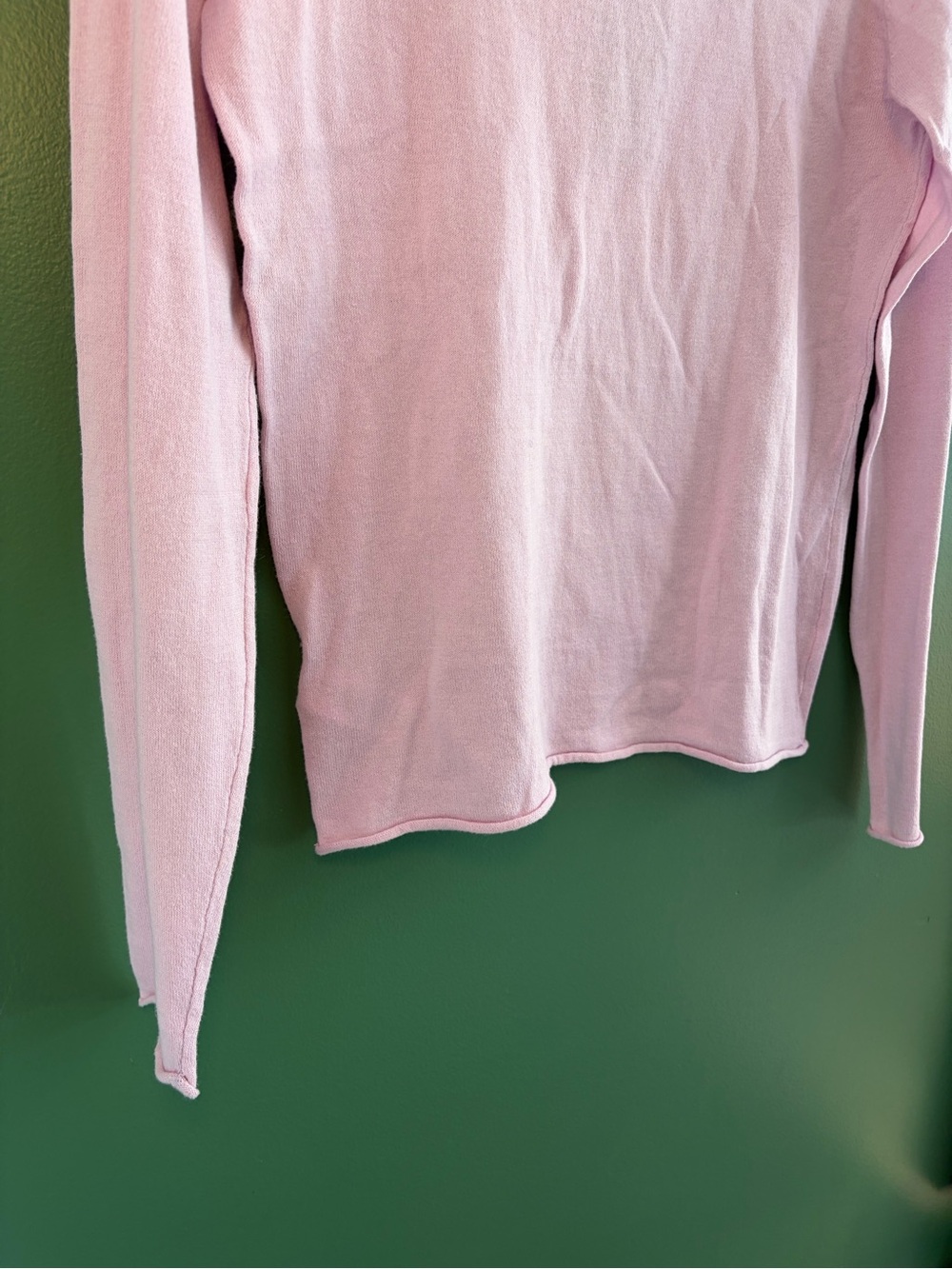 Rails Light Pink Turtleneck Sweater - Picture 4 of 5
